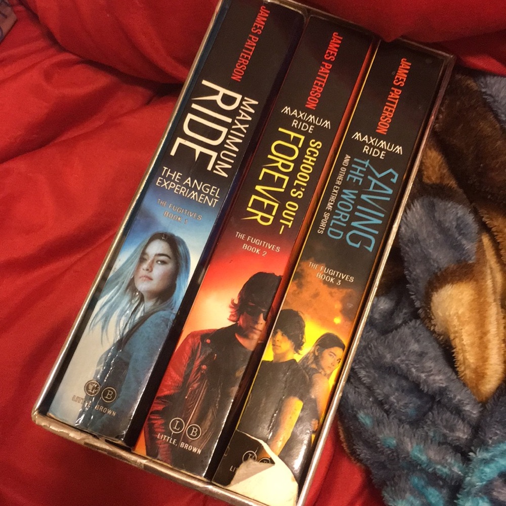 COPY - Maximum Ride trilogy book set